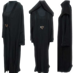 Luxury Black Women Abaya Jalabiya