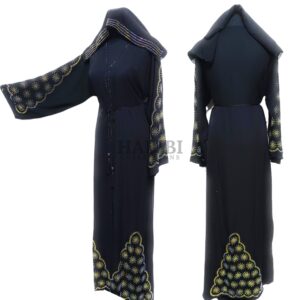 Latest Design Women Open Front Abaya Farasha Jalabiya