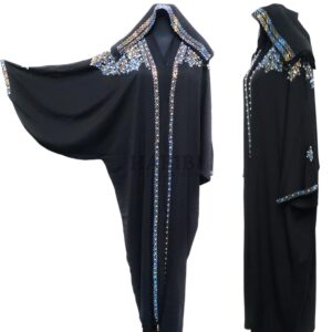 Latest Design Black Abaya Farasha Jalabiya