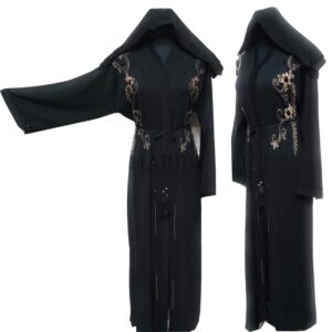 Latest Design Women Open Front Abaya Farasha Jalabiya