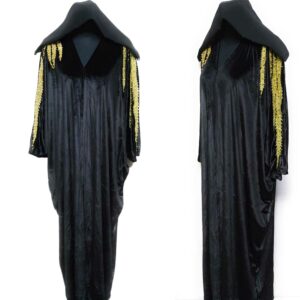 Latest Design Women Black Velvet Abaya Farasha Jalabiya