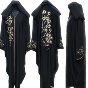 Luxury Women Batwing Abaya Jalabiya Farasha Long Dress