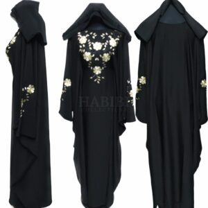 Luxury Modest Women Batwing Abaya Farasha Jalabiya Arab Dress