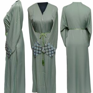 Luxury Modest Women Abaya Farasha Jalabiya Arab Dress