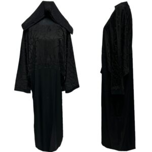 Fatima black Abaya Farasha Jalabiya Arab Dress