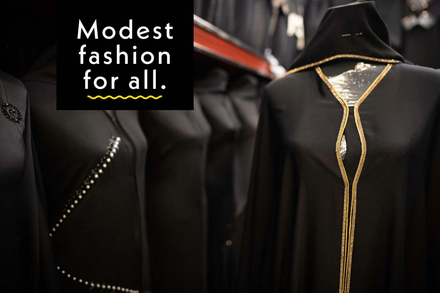 Luxury Modest Fashion Abaya Slider Abaya Enterprise