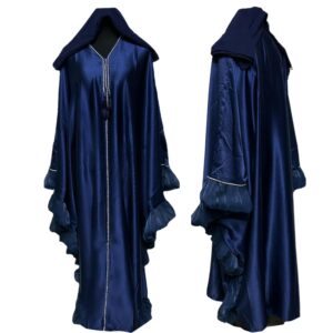 Brown Abaya Farasha Jalabiya Arab Long Dress