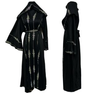 Latest Design Black Women Abaya Farasha Jalabiya Long dress