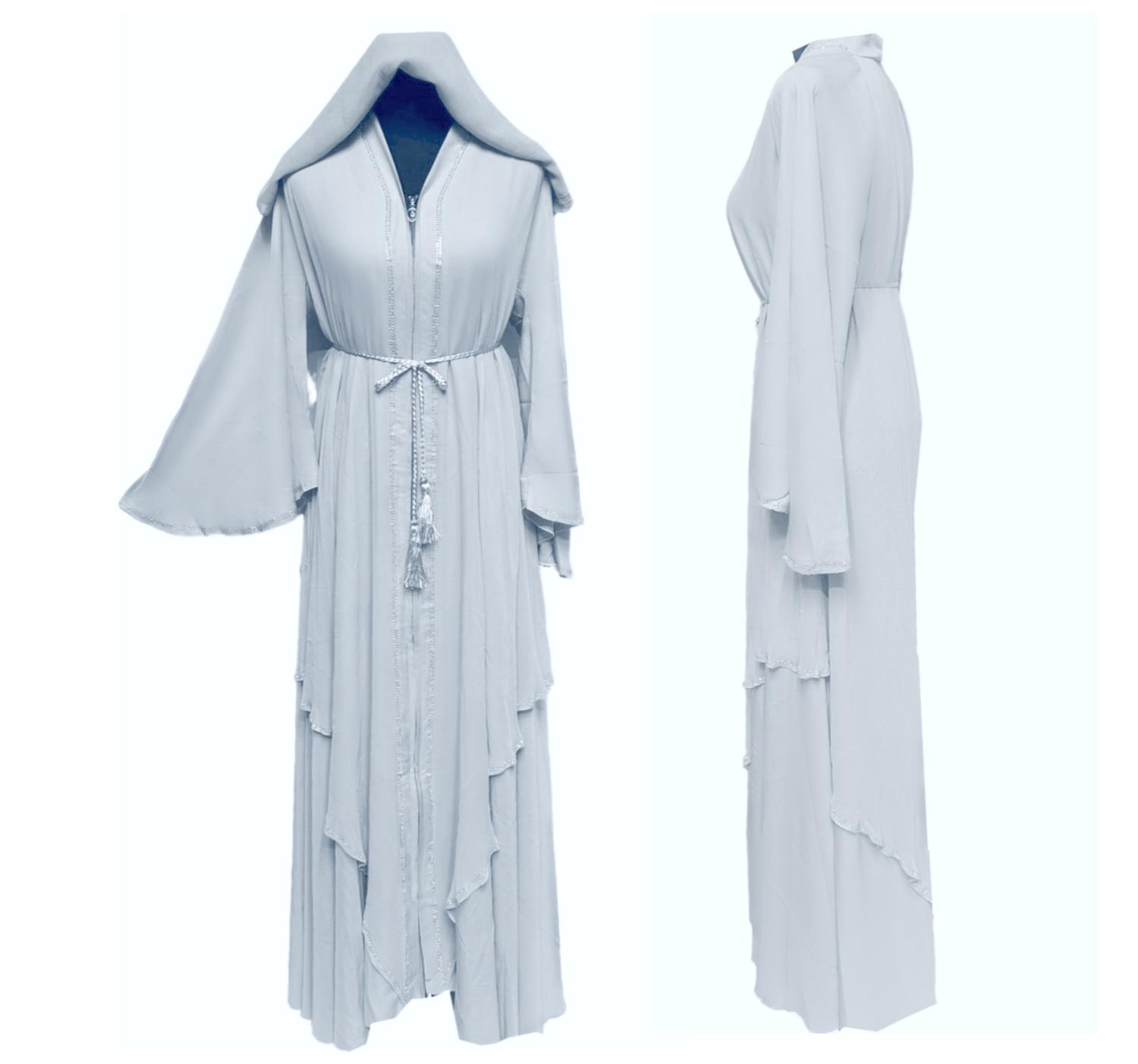Latest Design Women Abaya Farasha Jalabiya Long dress
