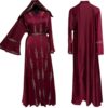 Latest Design Women Abaya Farasha Jalabiya Long dress