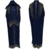 Modest Women Abaya Farasha Jalabiya Arab Dress With Stone Works