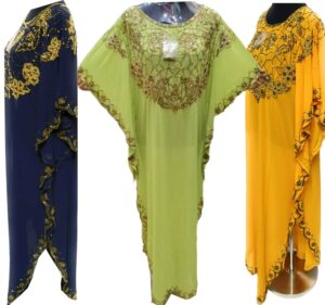 Latest Chiffon Kaftan Summer Dress Farasha